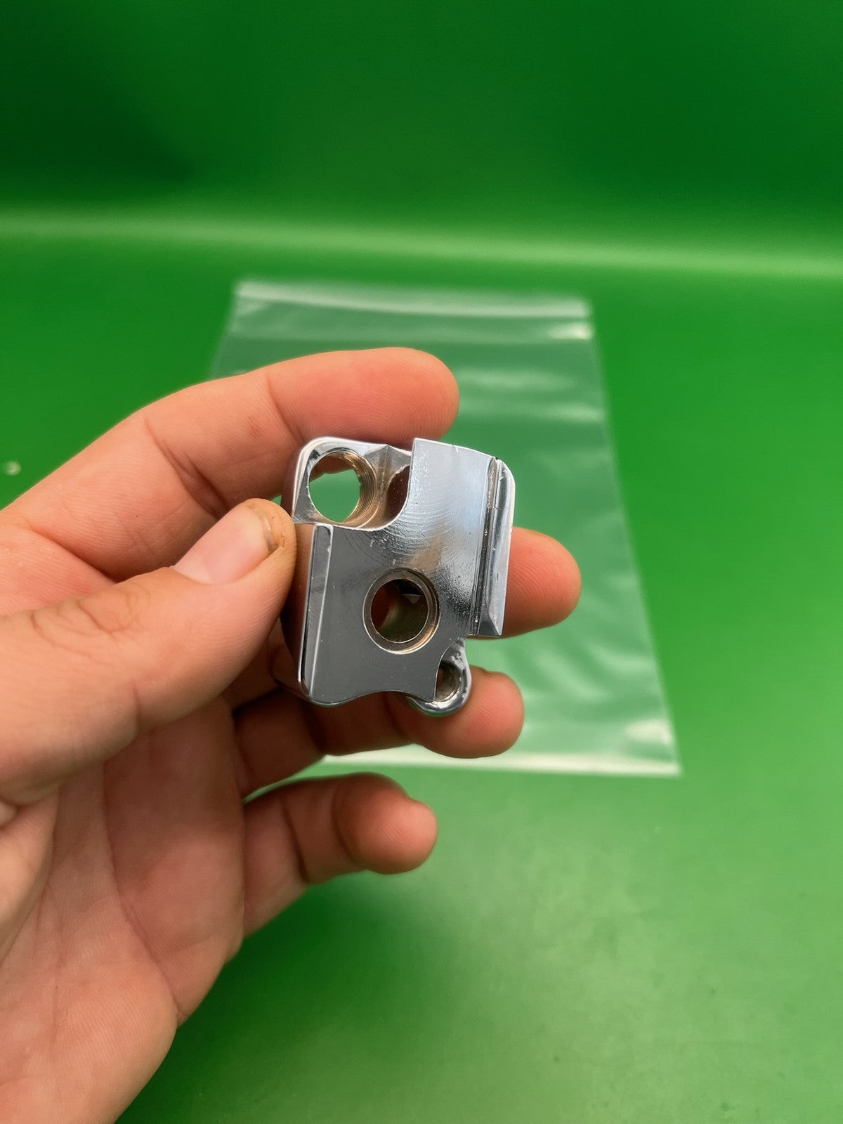 WGP Autococker Pro 2K Front Block Chrome Silver Replacement Part