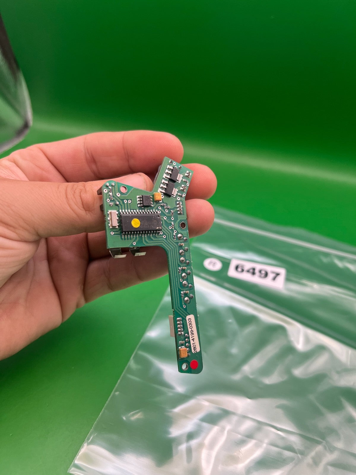 Planet Eclipse E1 Eblade Board - used paintball board - green pcb