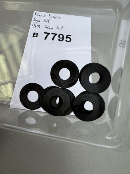 Planet Eclipse Ego 5/6 HPR Shim Kit Black