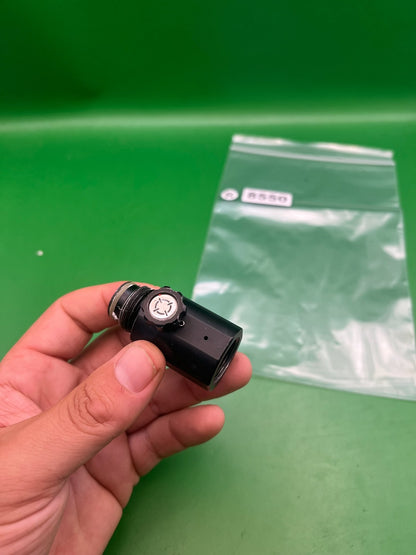 Smart Parts ASA Tank Adapter Satin Black Paintball Air System