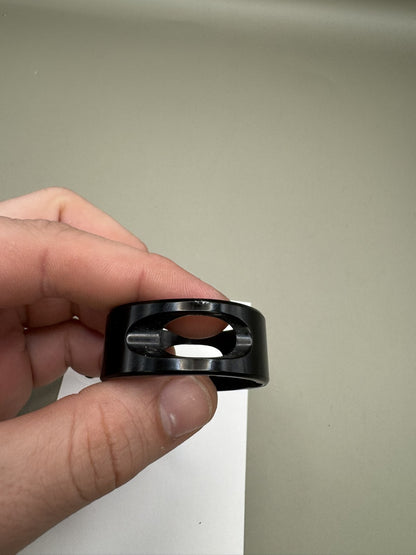 Bob Long Marq Feedneck Black Clamping Paintball Part