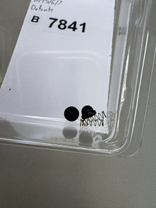 Dye DM5 DM6 DM7 Ball Detents Black