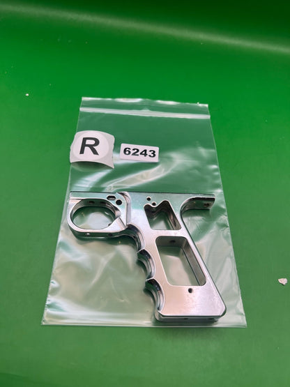 Kapp Groovy Autococker Frame - used paintball grip frame - chrome/silver