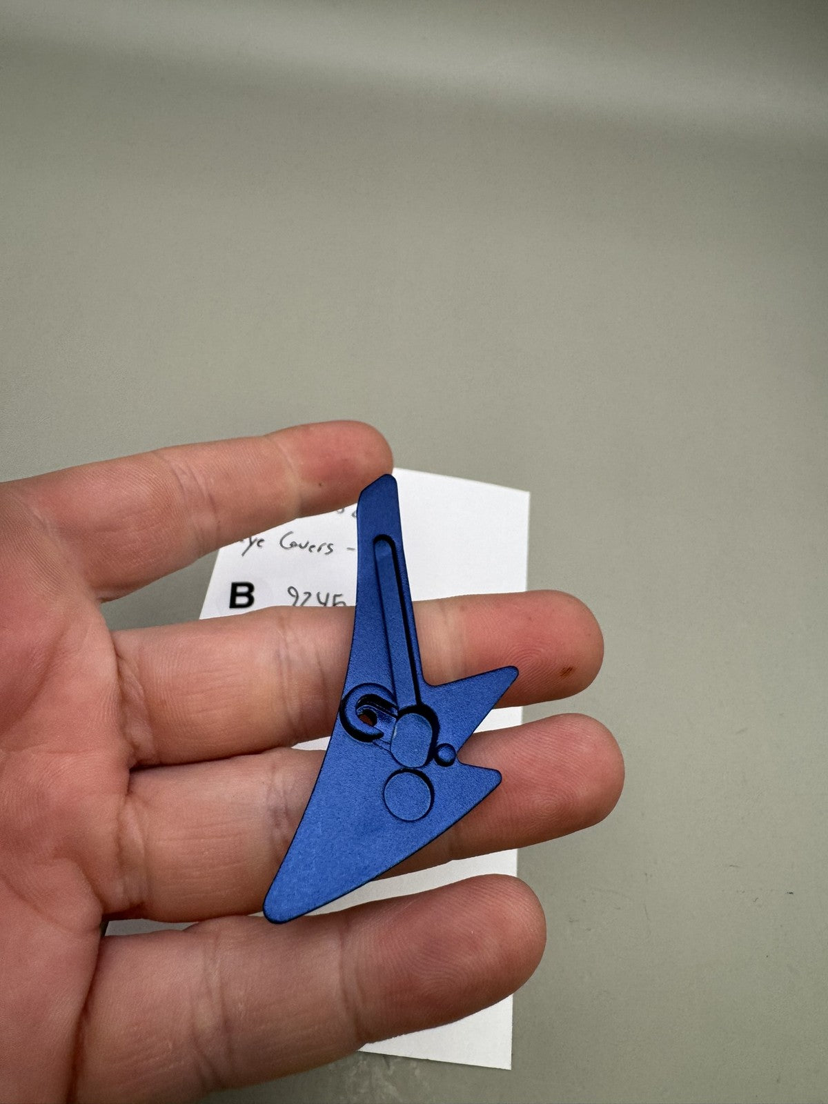 Kingman PB Spyder VS2 Eye Covers - Blue
