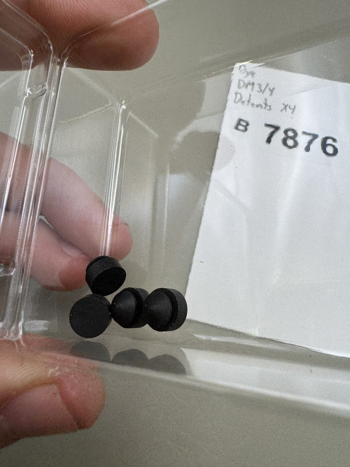 Dye DM3 DM4 Ball Detents Black Set of 4