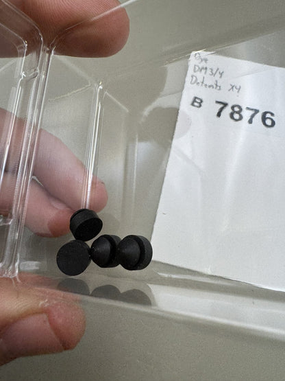 Dye DM3 DM4 Ball Detents Black Set of 4