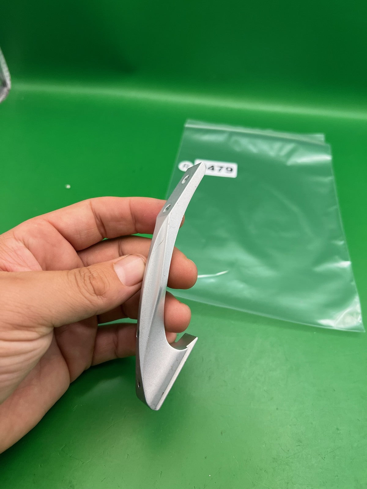 CP Custom Products Spyder Drop Forward Silver Aluminum NOS
