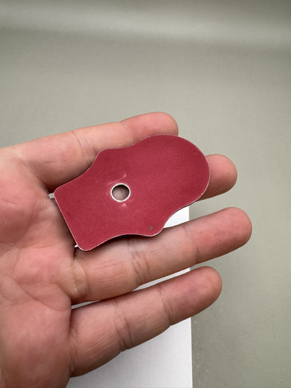 Dye DM3 Back Plate - Red