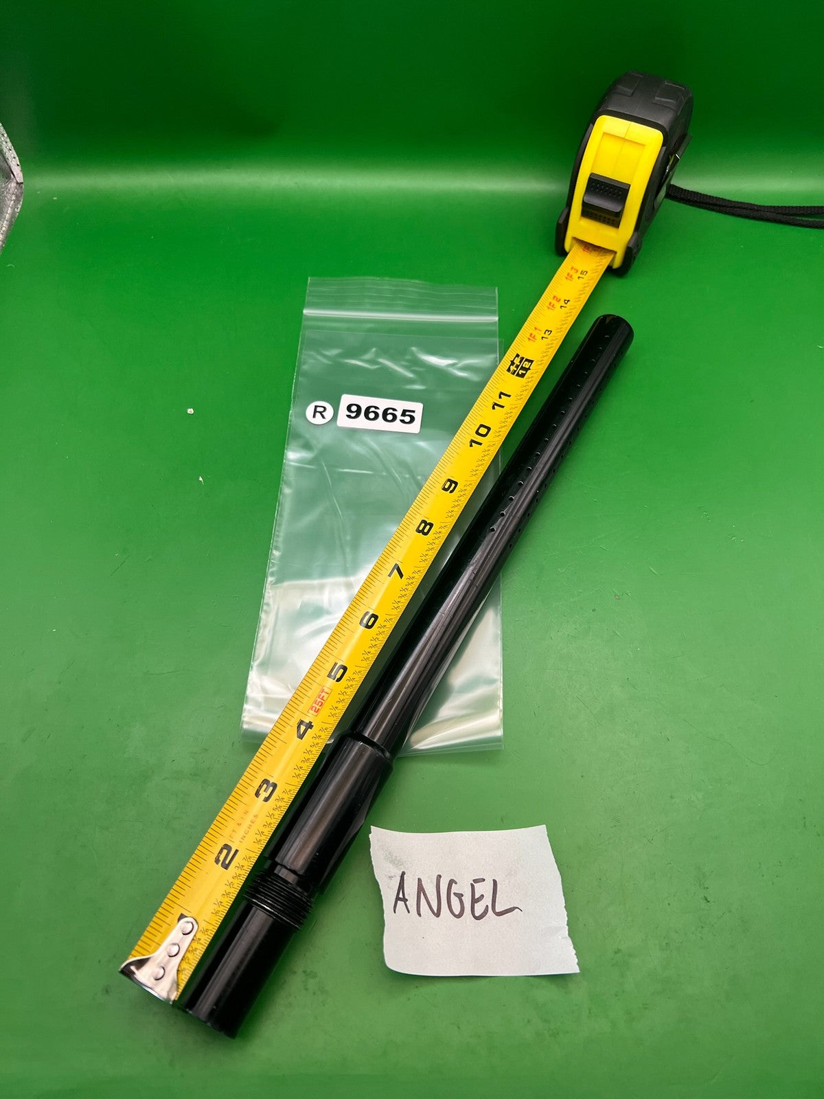 Angel Infinity Paintball Barrel Back 14" .686 Black Old Angel Thread