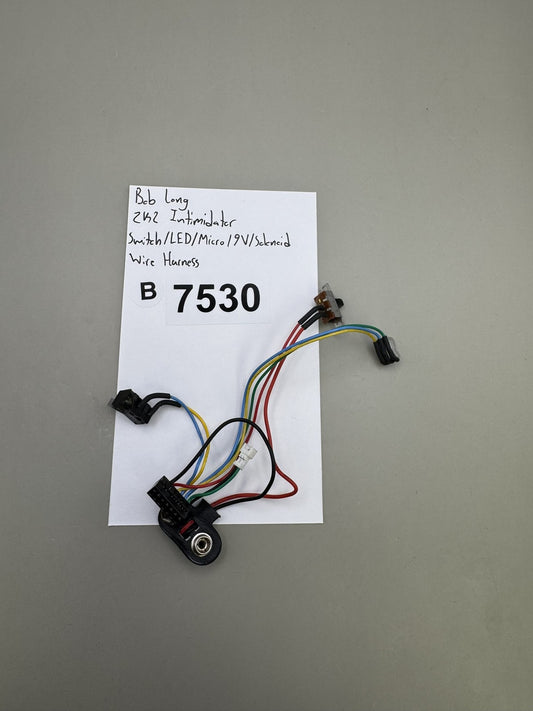 Bob Long 2K2 Intimidator Switch LED Micro 9V Solenoid Wire Harness