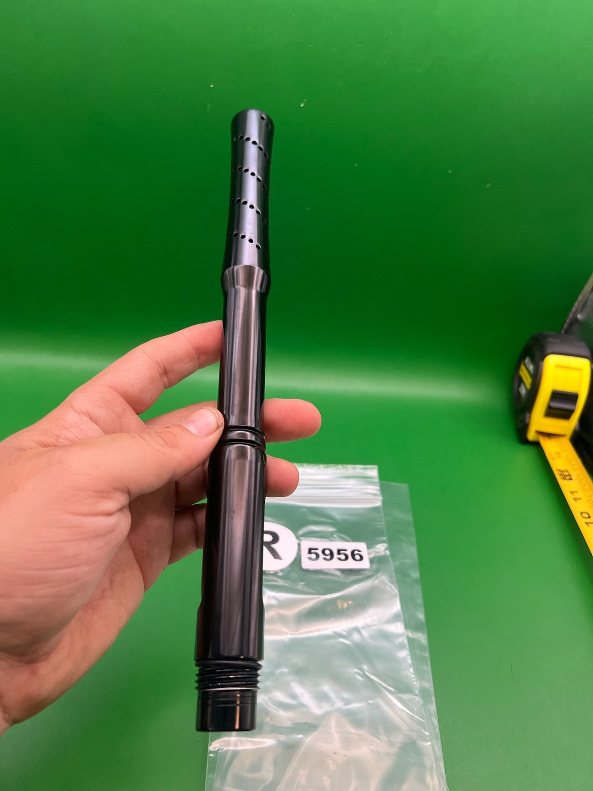 Ion Luxe Smart Parts Progressive Barrel 12" .693 Black - used paintball barrel - black