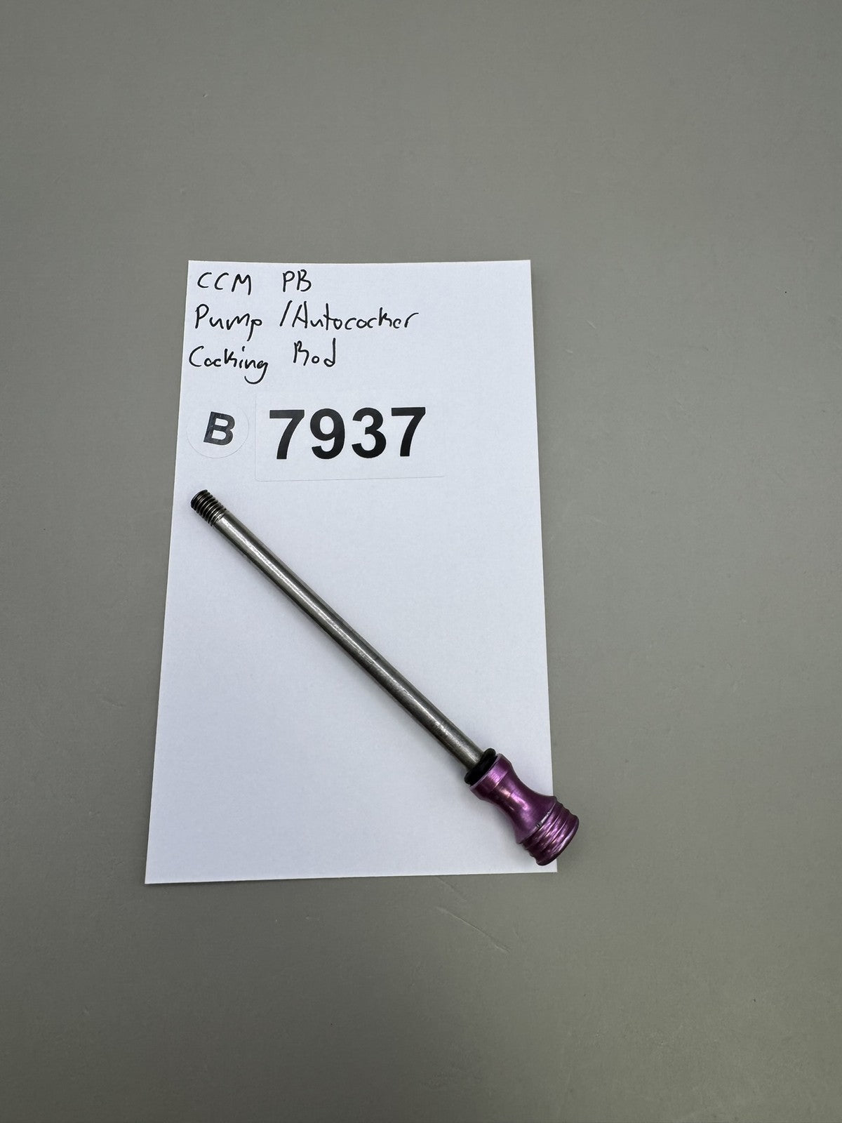 CCM Pump Autococker Cocking Rod Purple