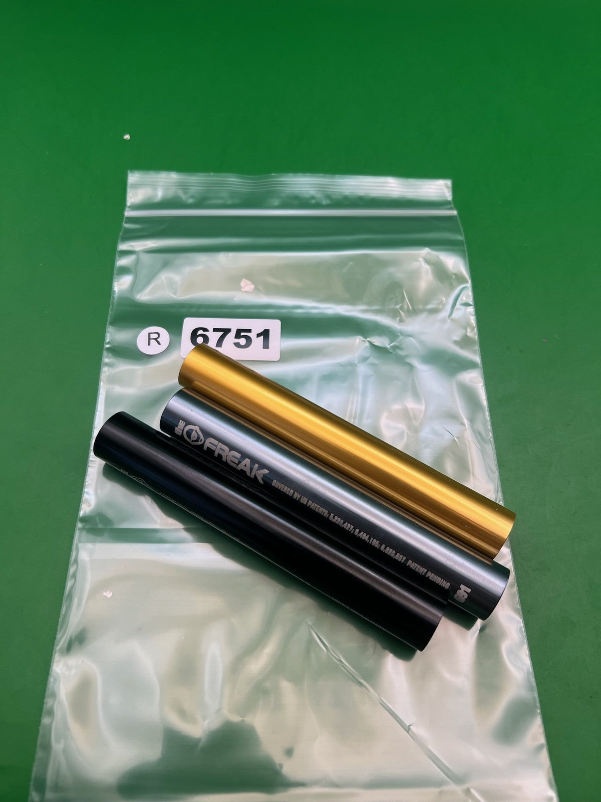 Smart Parts The Freak Barrel Inserts Gold Black Silver .687 .693