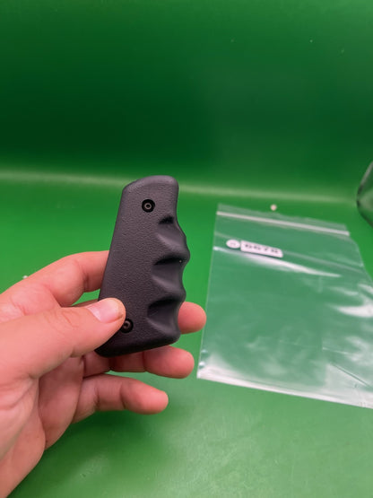 45* Grooved Autococker Grips - used paintball grip panel - black