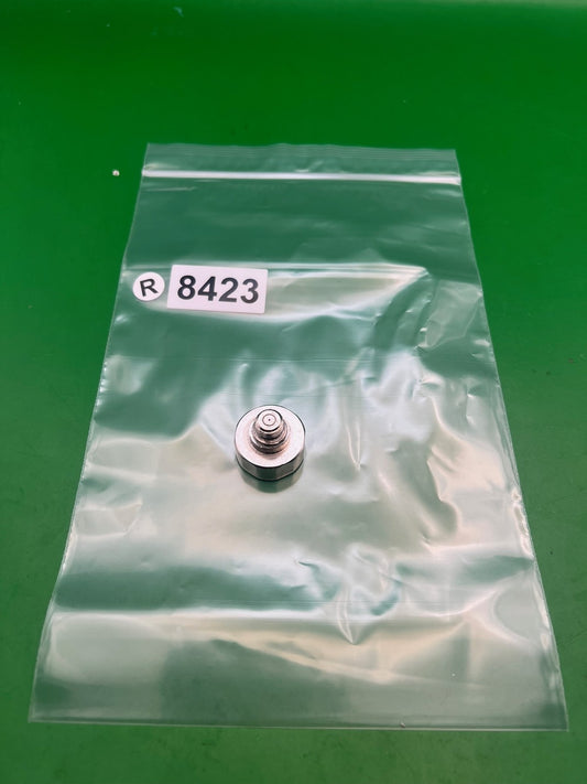 WGP Paintball Mini Gauge 5000 PSI Yellow Face Silver HPA Tank
