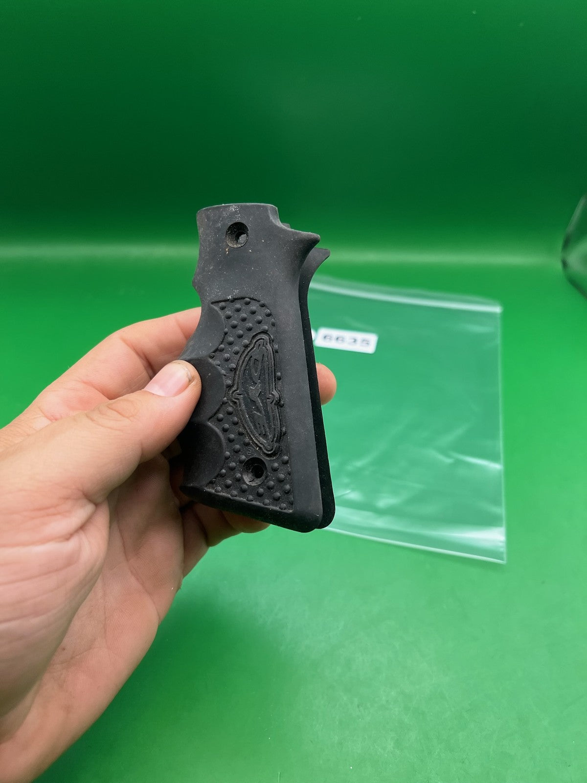 45* Paintball Grips - used paintball grip panel - black