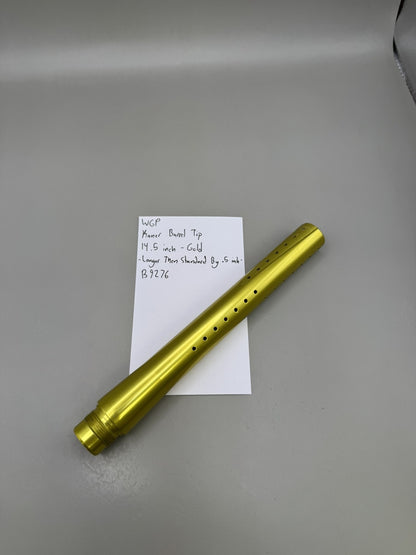 WGP Marker Barrel Tip 14.5 inch - Gold -Longer Then Standard By .5 inch-