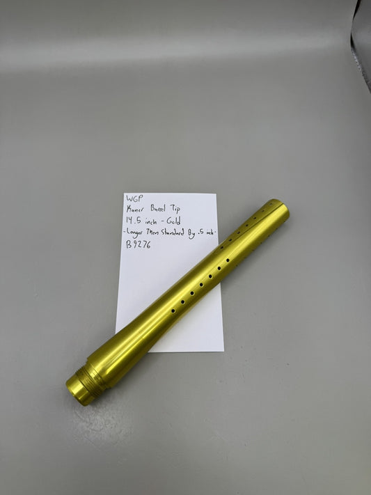 WGP Marker Barrel Tip 14.5 inch - Gold -Longer Then Standard By .5 inch-