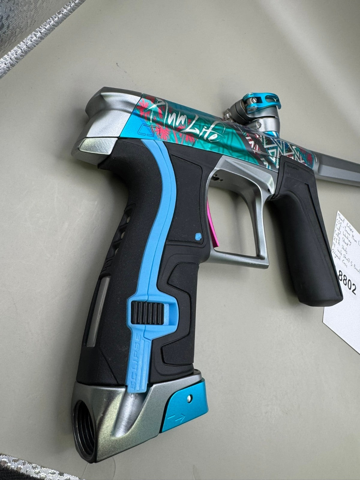 Planet Eclipse CS1 - Team Plum Life - Paintball Marker Fully Working