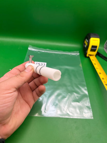 Bob Long Intimidator Aftermarket Delrin Bolt White w/ Pin Gen 2 Timmy