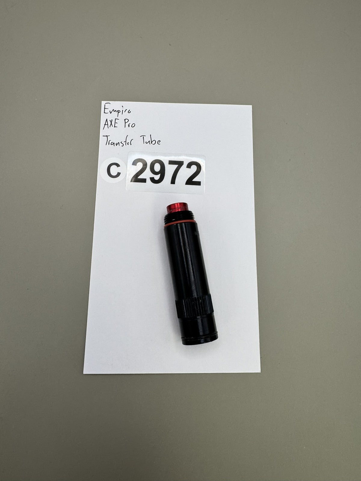 Empire AXE Pro Transfer Tube Black Red