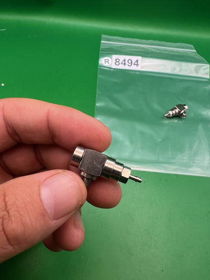 Clippard Autococker Pneumatic QEV Quick Exhaust Valves Silver Lot of 2