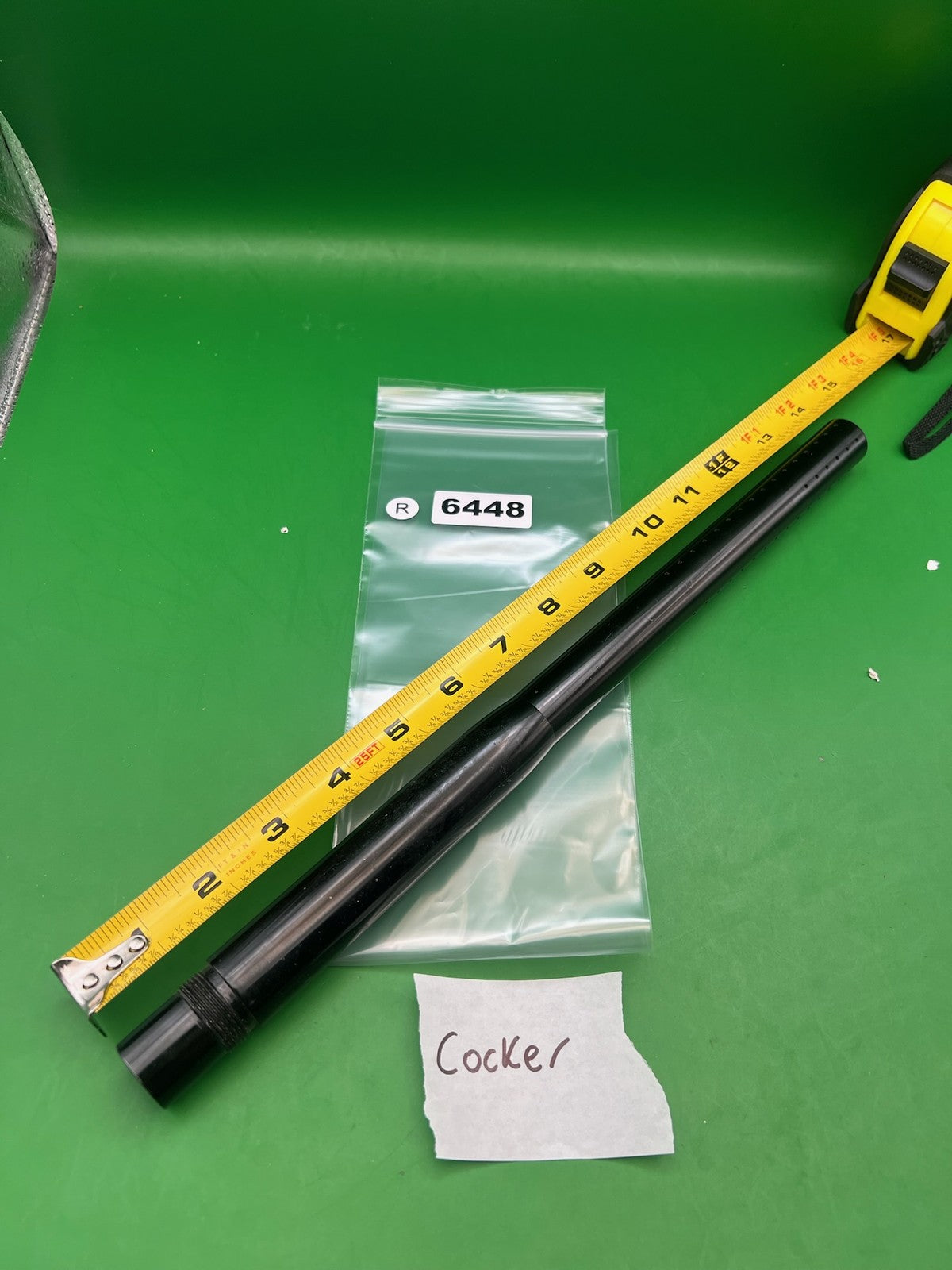 Autococker Cocker Barrel Black 14in .694 Bore Diablo