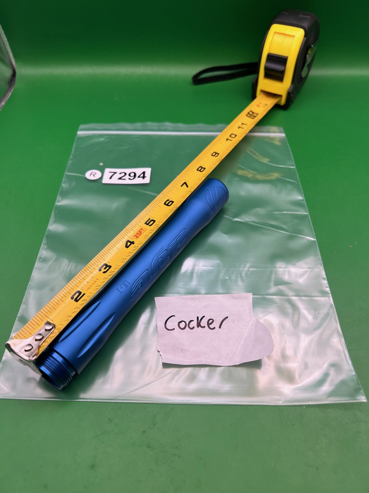 Dye UL-I Barrel Back Autococker AC Thread Dust Blue Aluminum