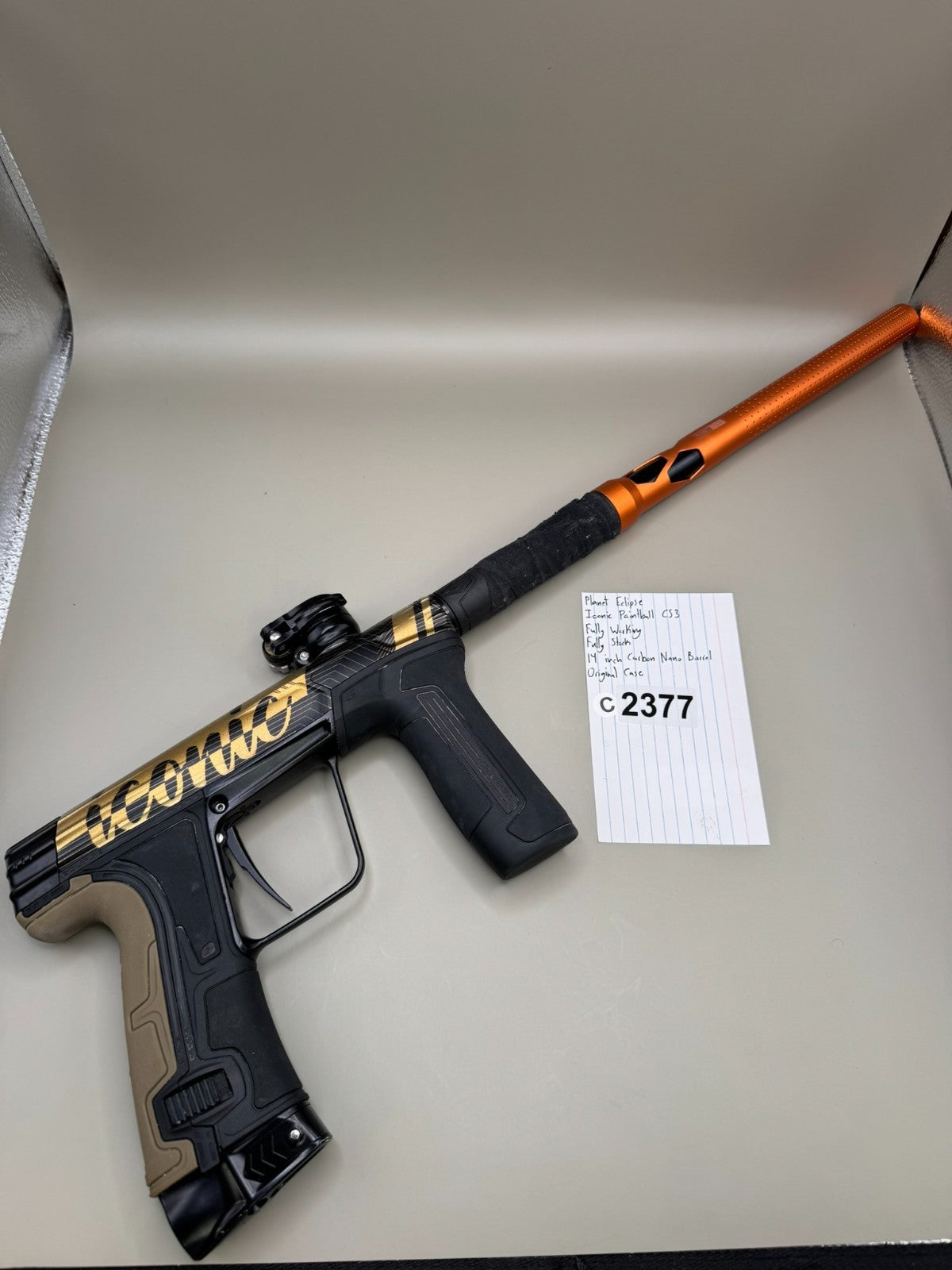 Planet Eclipse Iconic Paintball CS3 - Paintball Marker Fully Working