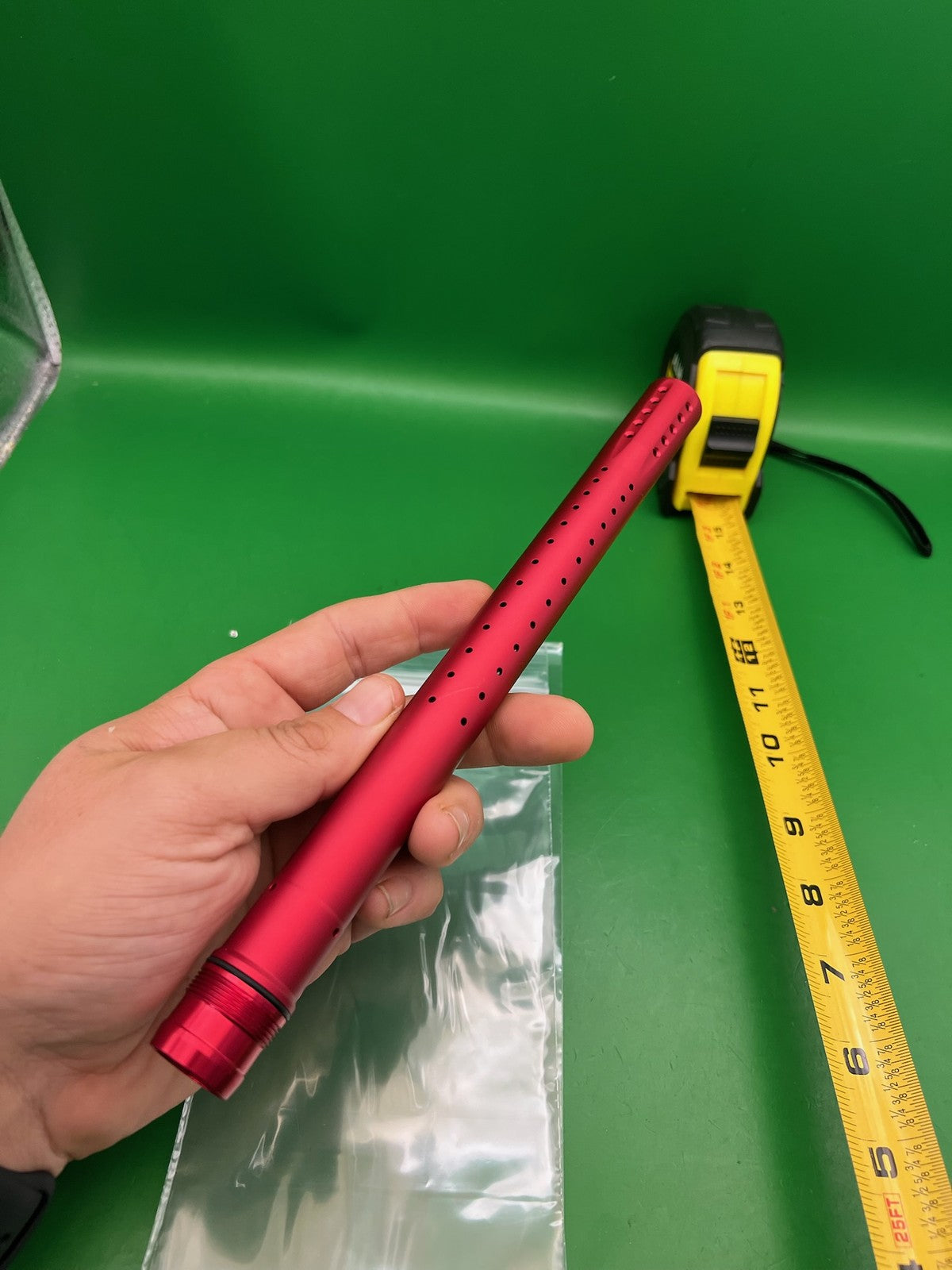 Dye UL-S Paintball Barrel Tip Red 14"