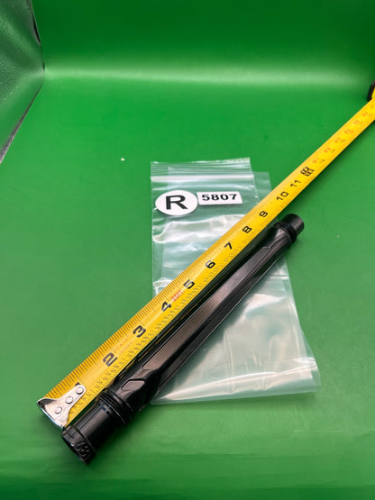 HK Autococker Back  10" .681 Black - used paintball barrel back - black
