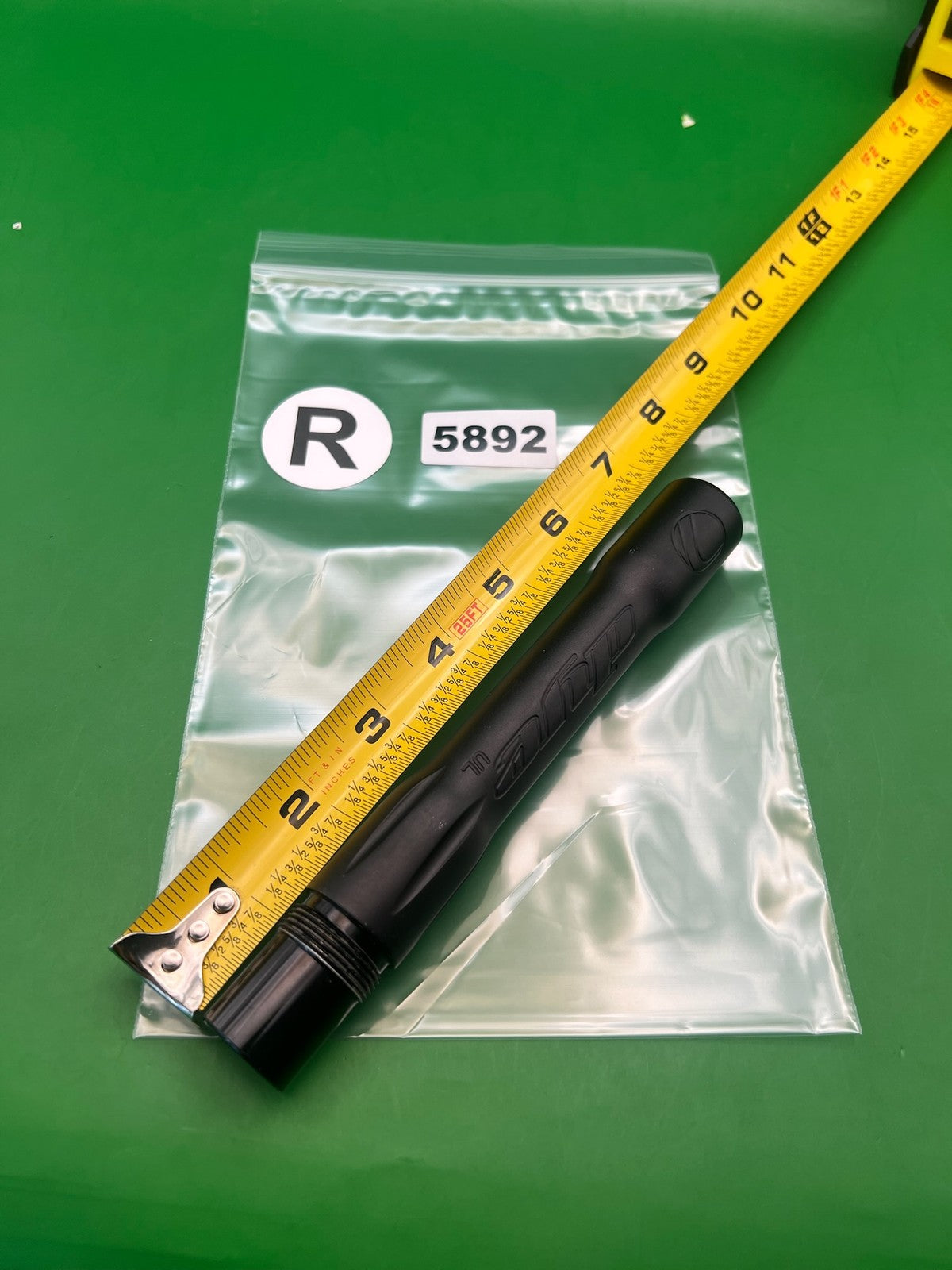 Dye UL Barrel Back Black .686 Bore AC Thread 6in Aluminum