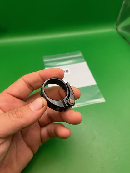 Hybrid HedLok Clamping Feedneck Collar Black Aluminum