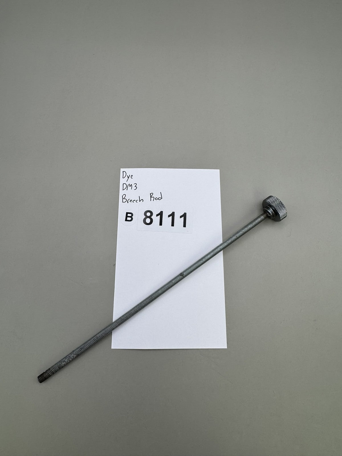 Dye DM3 Breech Rod