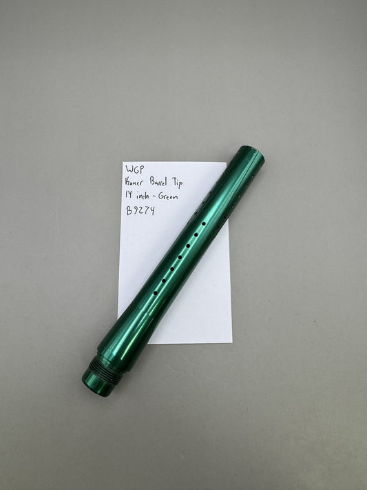 WGP Karner Barrel Tip 14 inch - Green