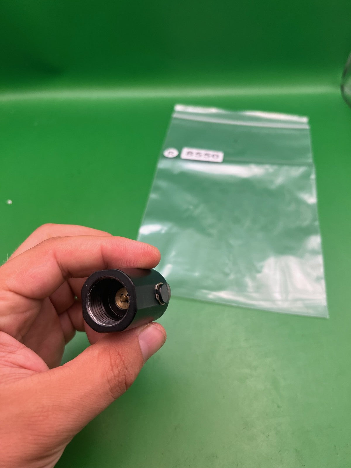 Smart Parts ASA Tank Adapter Satin Black Paintball Air System