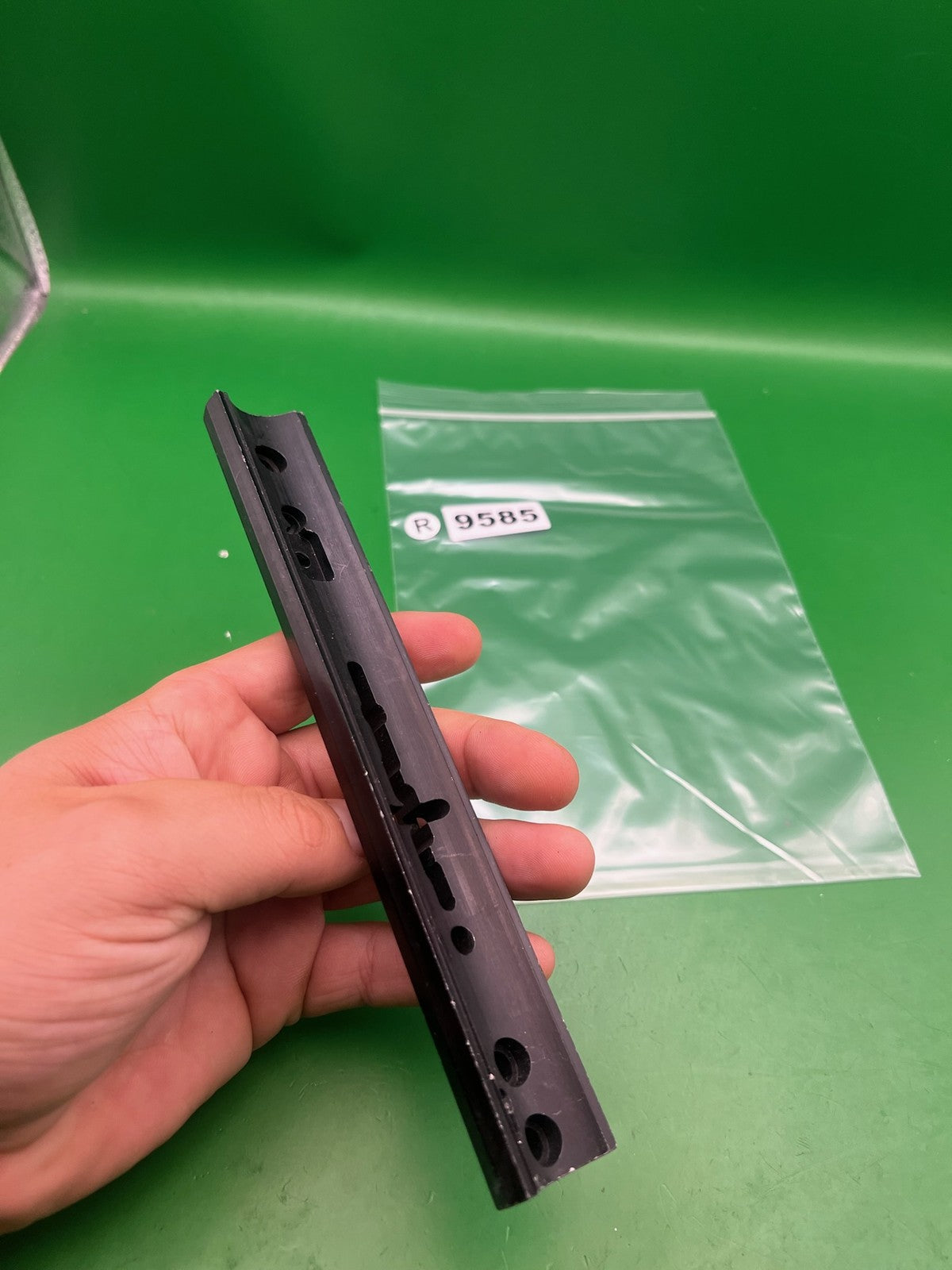 AGD Automag Classic Sight Rail Black Anodized Aluminum Body Rail