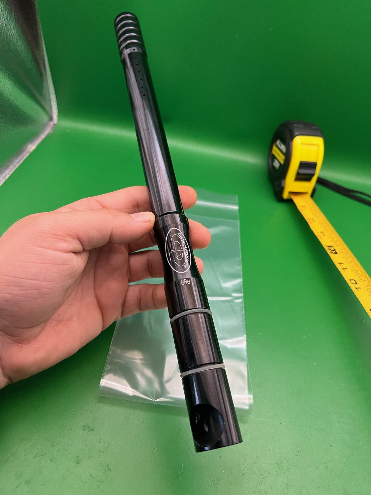 Custom Products Twist Lock Paintball Barrel 14" 0.689