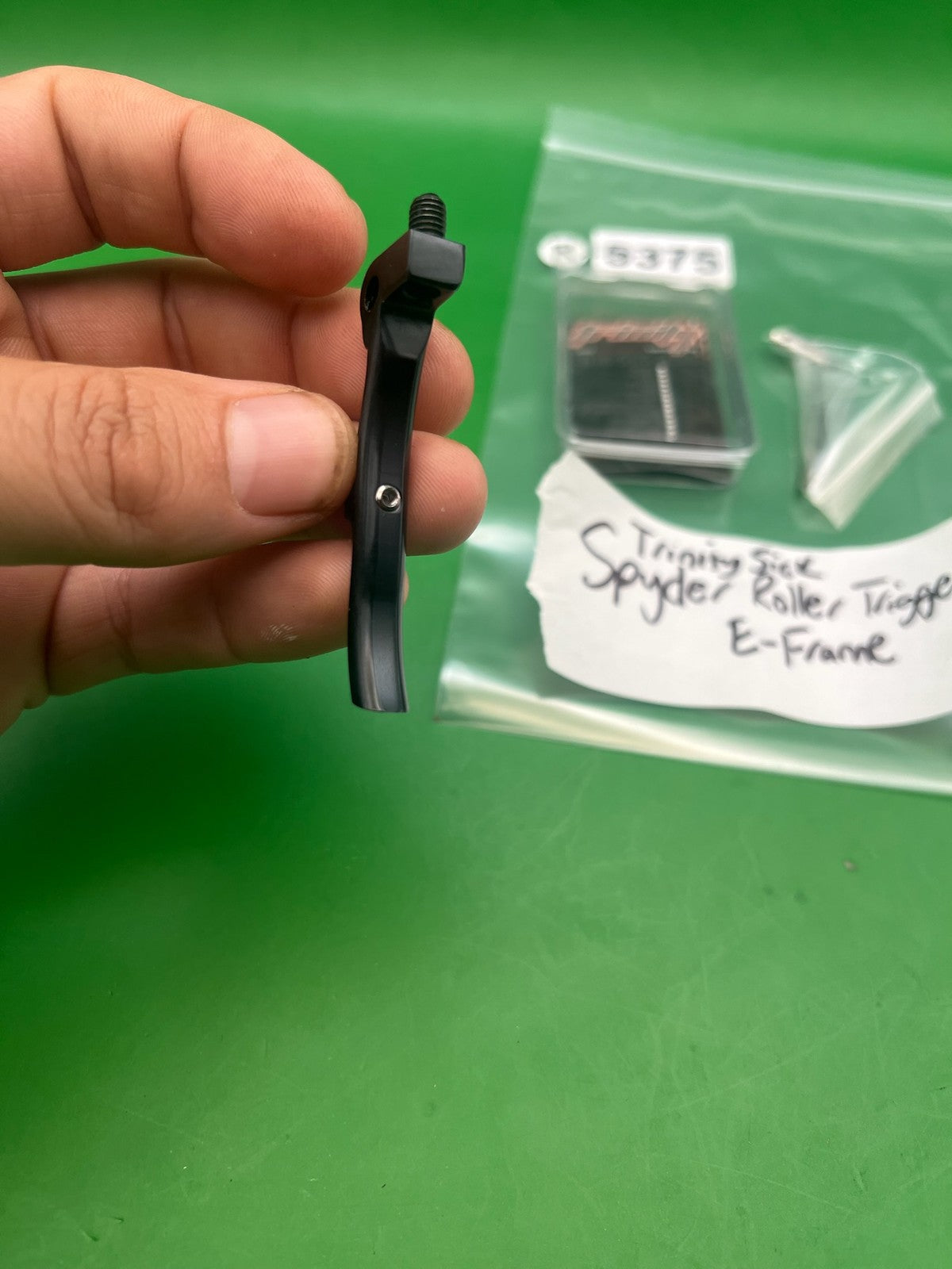 Trinity Sick Spyder E-Frame Roller Trigger Black Aluminum