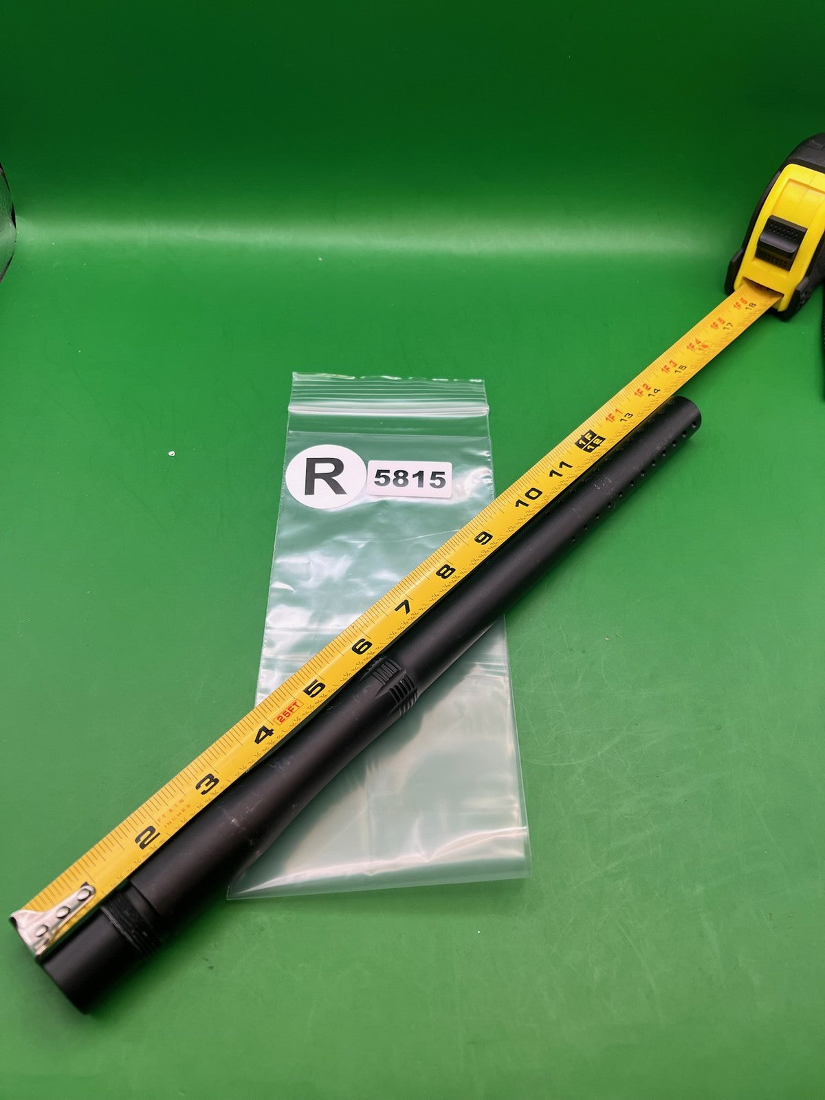 CP Custom Products One Piece Barrel 14" Black - used paintball barrel - black
