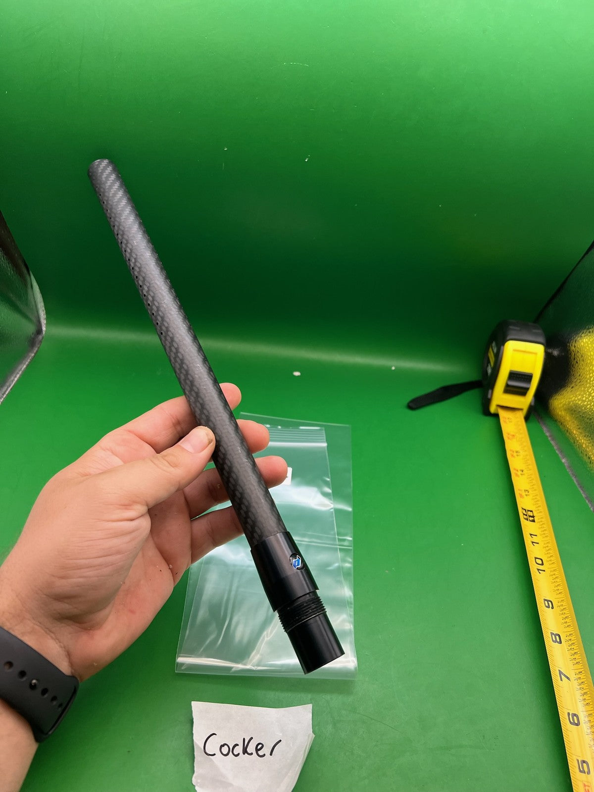 Deadlywind Fibur Carbon Fiber Barrel Cocker Thread 14in Black