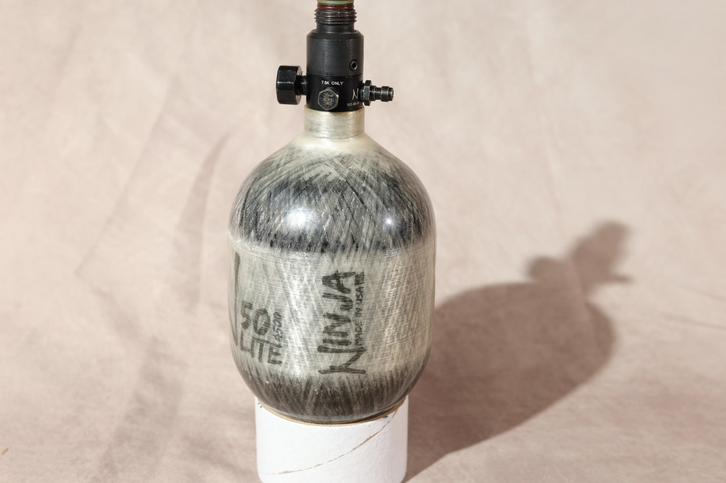 Ninja 50ci 4500psi Carbon Fiber Paintball HPA Tank With Tank Cover