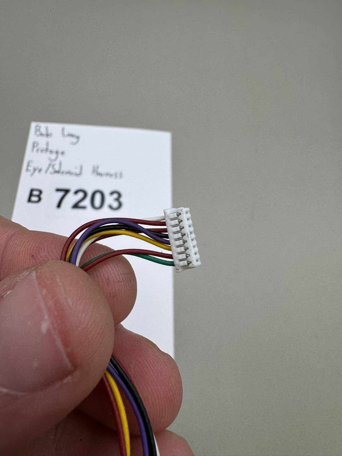 Bob Long Protege Eye Solenoid Wire Harness