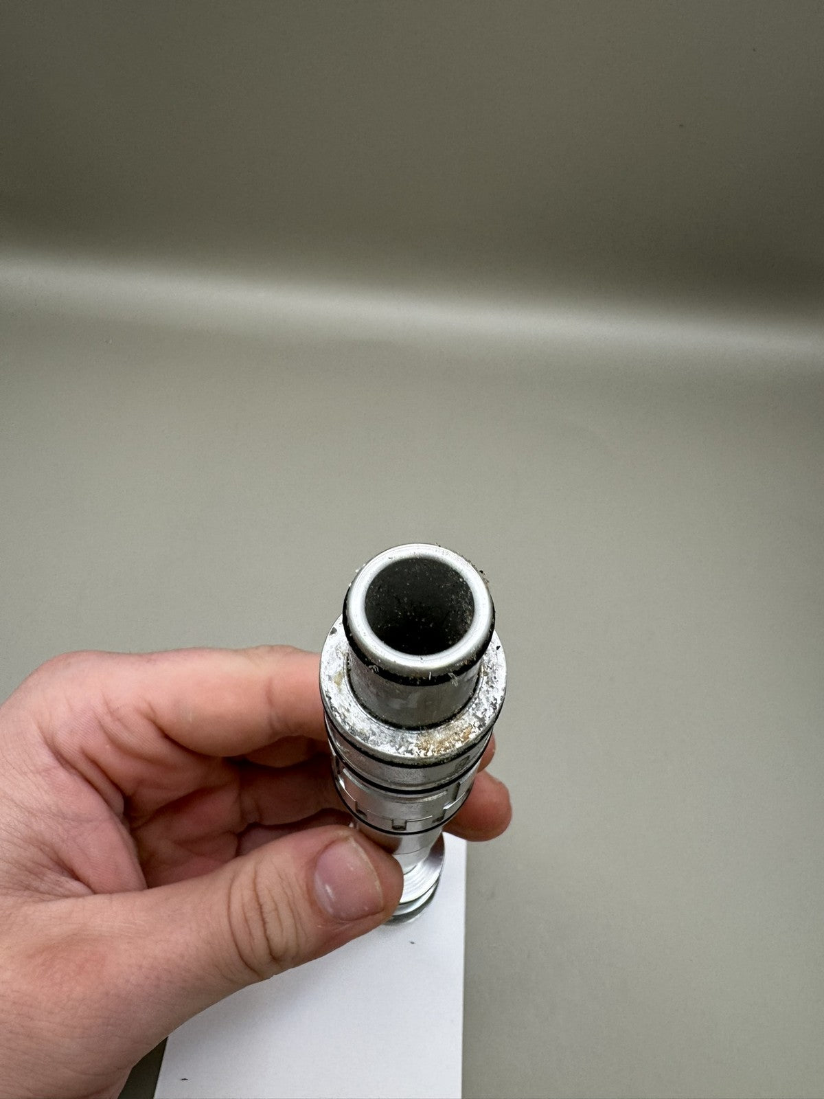 Dye DM4 Bolt/Engine Silver Aluminum Paintball Marker Part