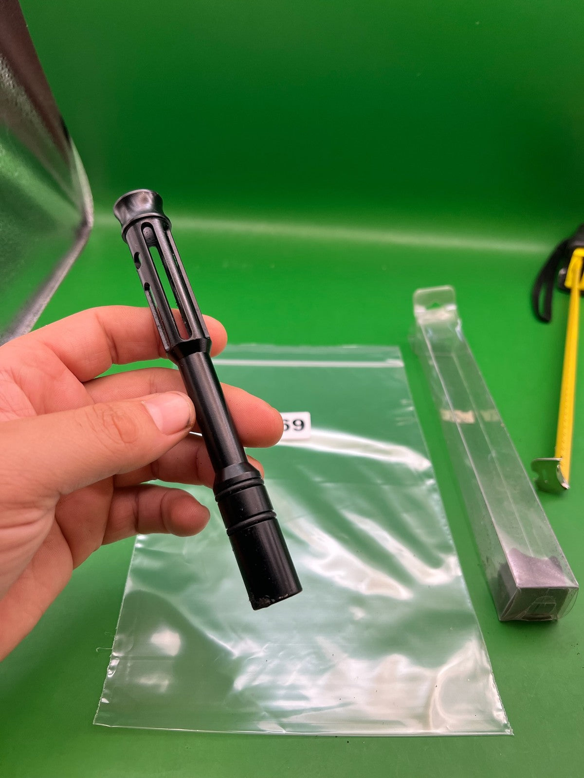 Autococker Bolt NOS - used paintball bolt - black