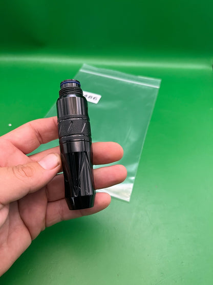 Vintage PB BL Torpedo Clone Inline HPR Black Anodized Aluminum