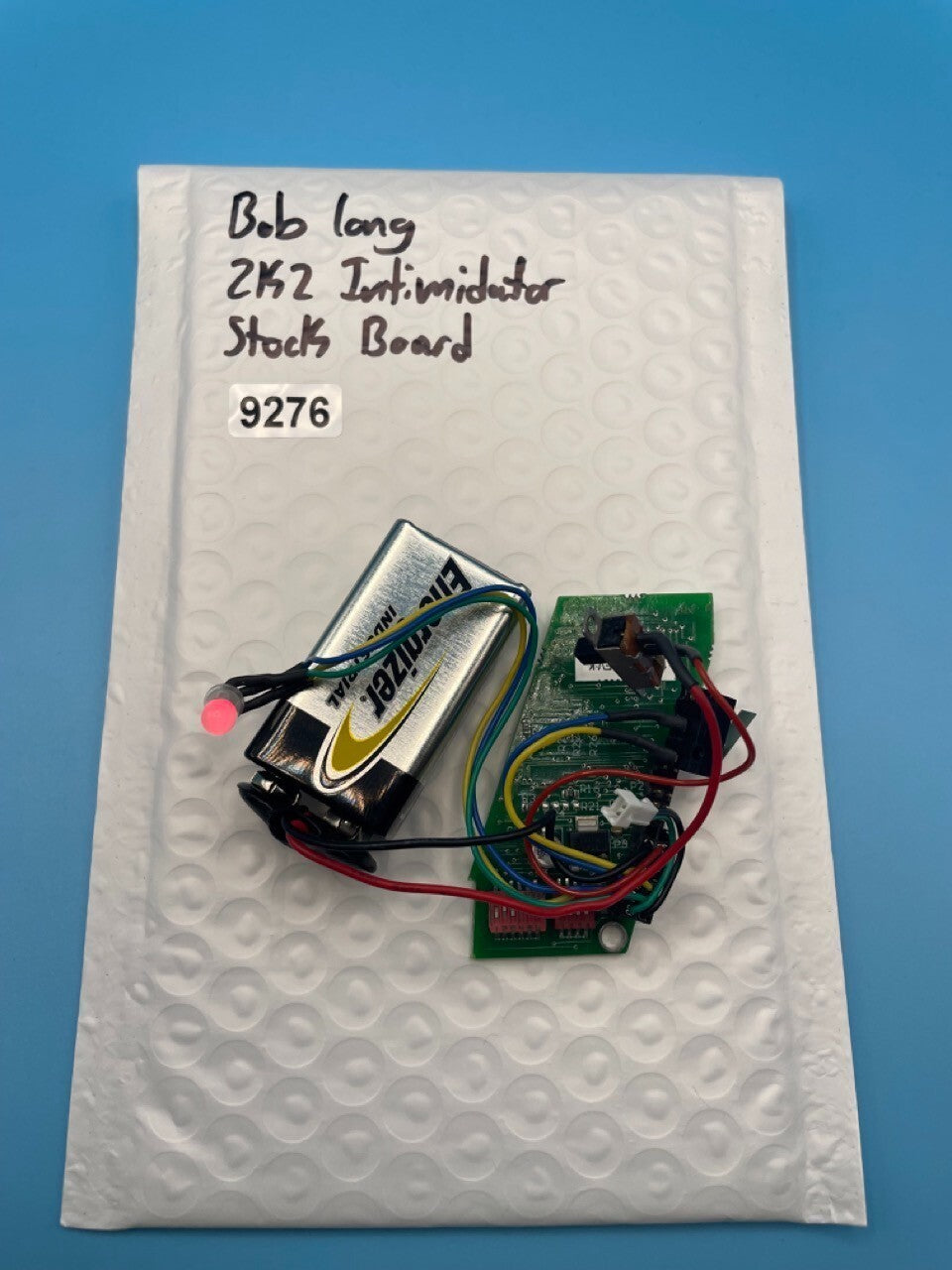 Bob Long 2K2 Intimidator Stock Board