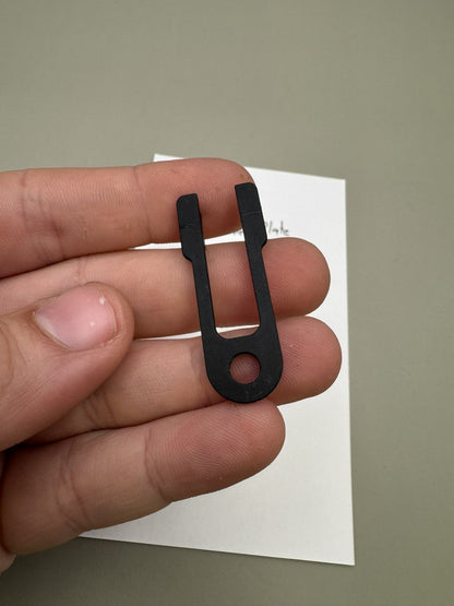 WDP Angel A1 Fly Trigger Retainer Plate Black