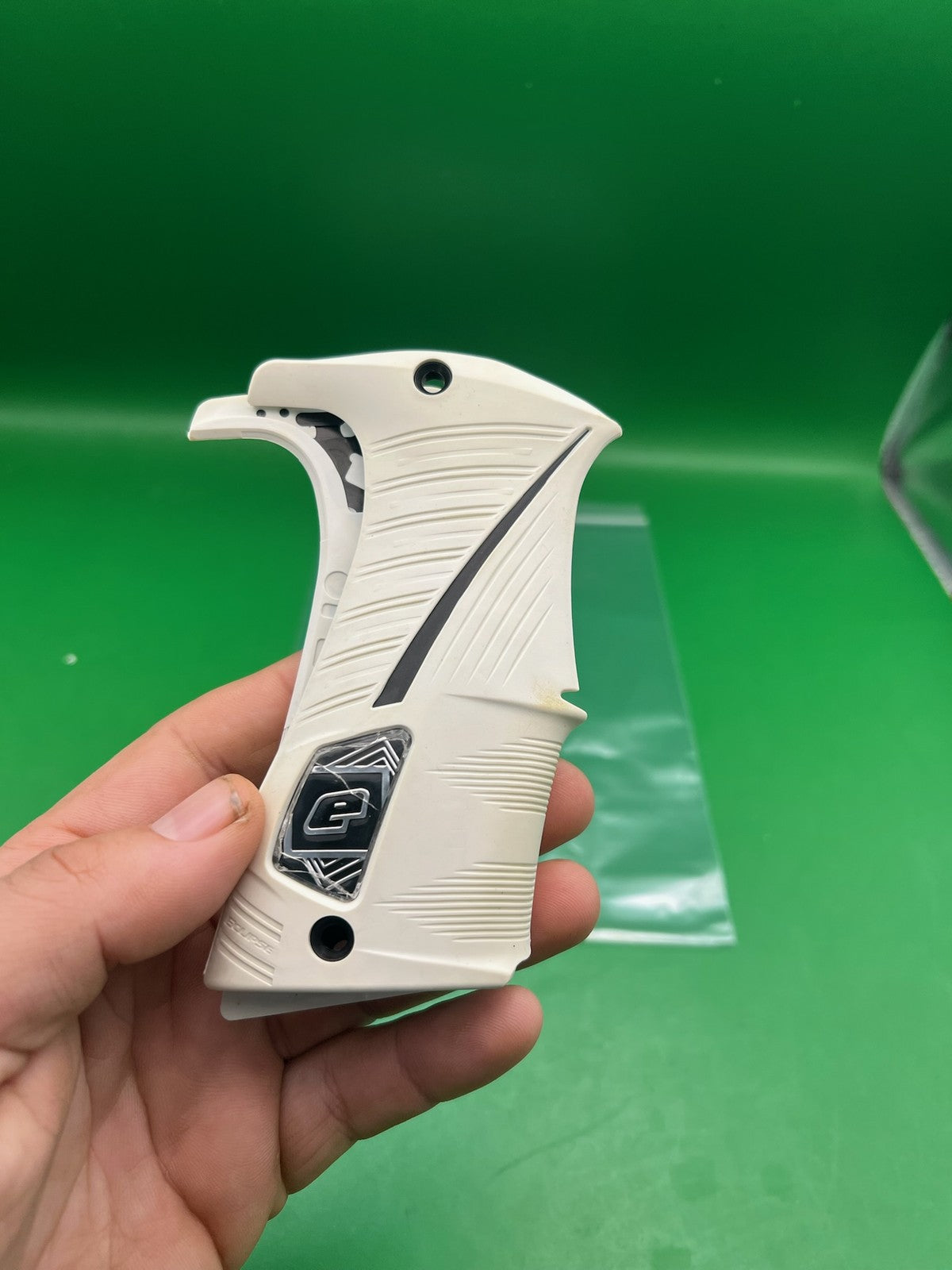 Planet Eclipse Ego Grip Panels White Black