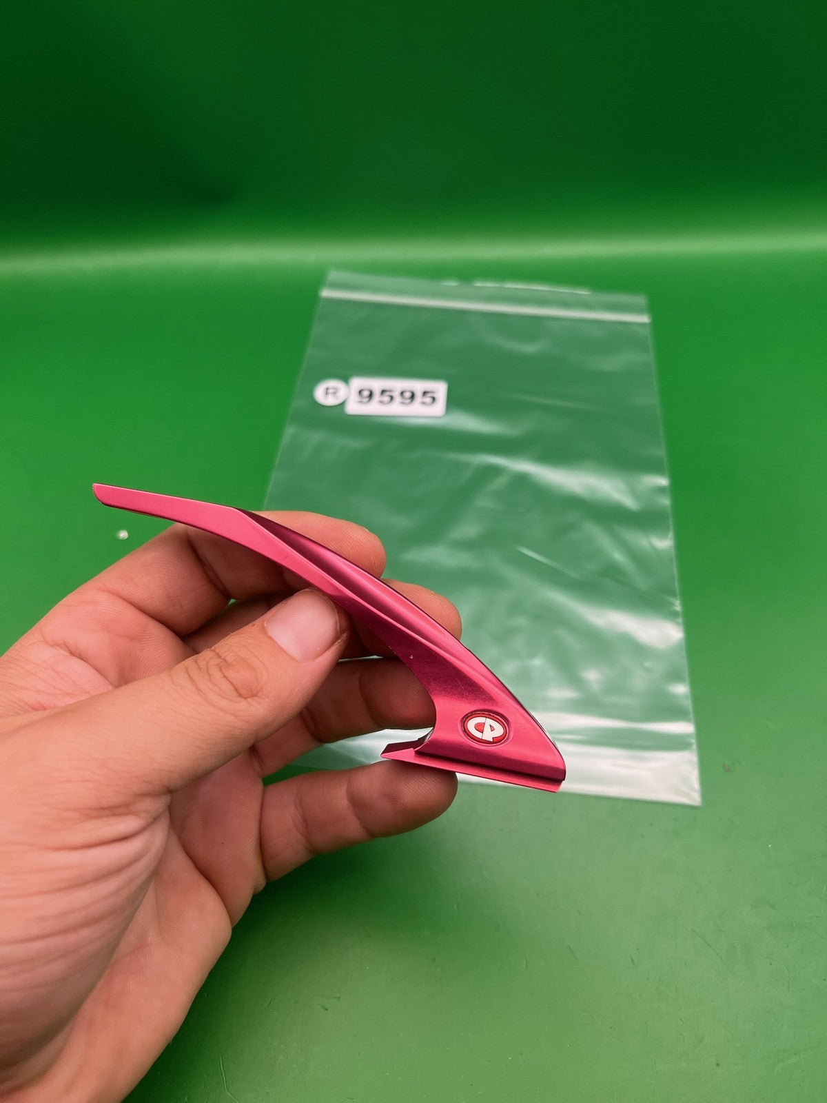 Custom Products CP ASA Rail Drop Forward Pink Anodized Aluminum Paintball